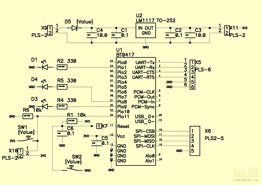 Arduino подключение Bluetooth модуля HC-05 / HC-06 » Ардуино Уроки