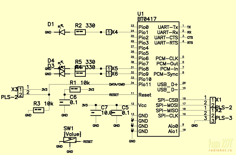 Arduino подключение Bluetooth модуля HC-05 / HC-06 » Ардуино Уроки