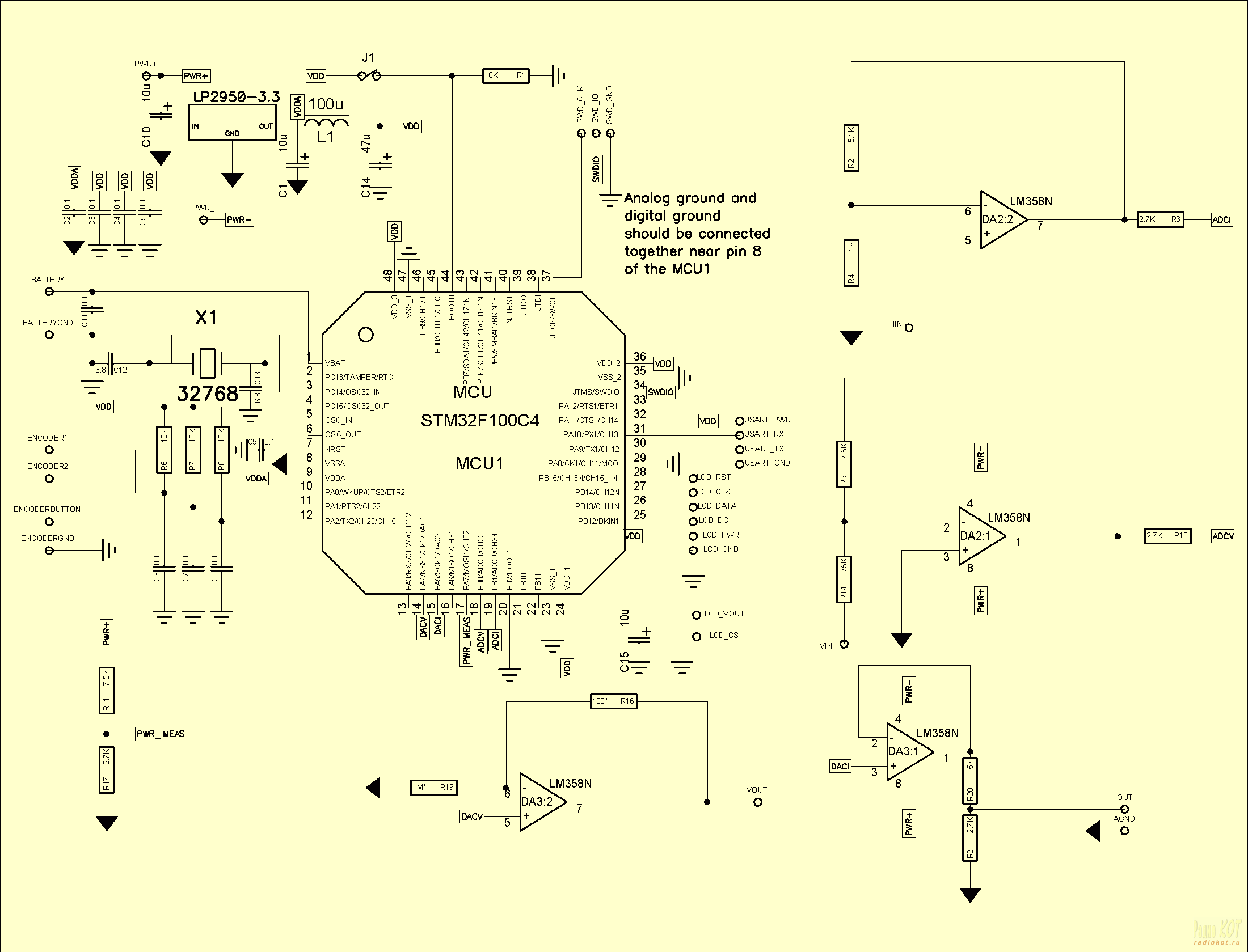 Usb stm32 схема