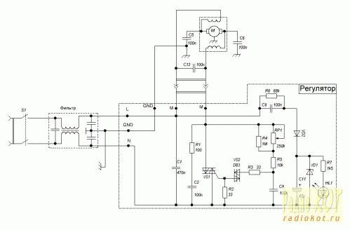 Vacuum Cleaner With Philips P89lpc901 under Repository-circuits -38355- : Next.g